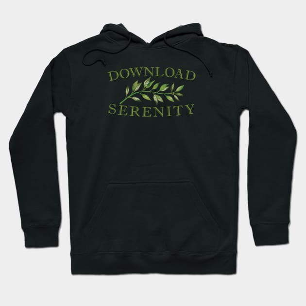 Download Serenity Quote Yogi Coder Computer Programmer Gift Hoodie by SeaLAD